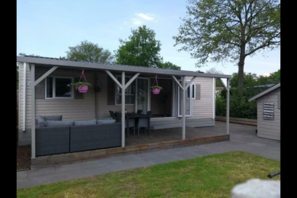 Chalet Te Huur Op *****Camping Terspegelt 4 Personen Villa Eersel Exteriör bild