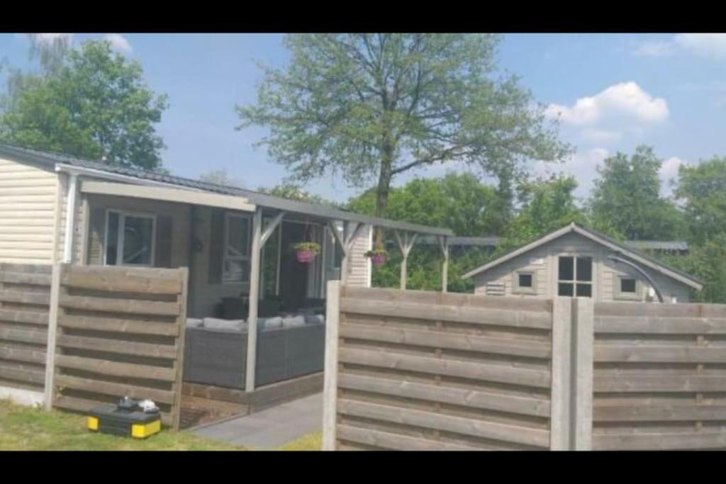 Chalet Te Huur Op *****Camping Terspegelt 4 Personen Villa Eersel Exteriör bild